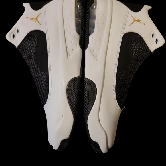 Jordan Black and White Sneakers Max Aura 2 Size 12